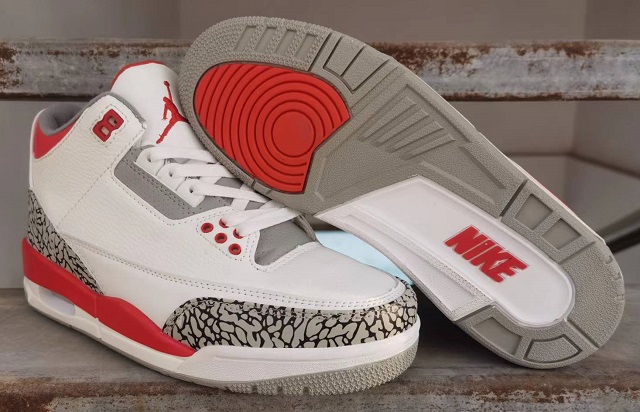 Air Jordan 3 Cement Fire Red